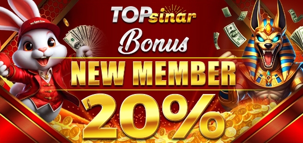 BONUS NEW MEMBER 20%